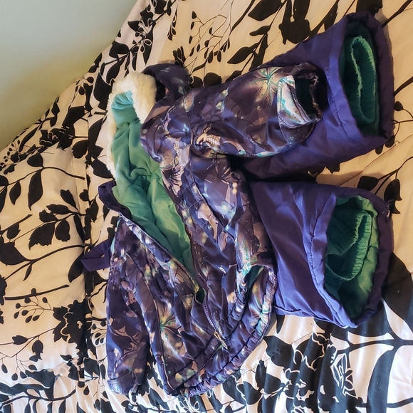 Zeroxposur ski 2 piece set girls sz s-4 - Picture 1 of 12